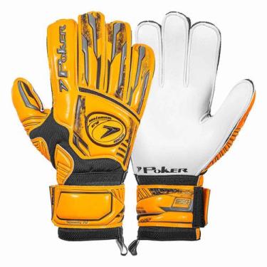 Imagem de Luva de Goleiro Poker Speedy IV Profissional SSG, 10, Laranja