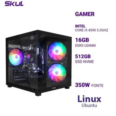 Imagem de Computador 5000 Core I5 4590 3.3Ghz Mem 16Gb (2X8) Ddr3 Ssd 512Gb Nvme