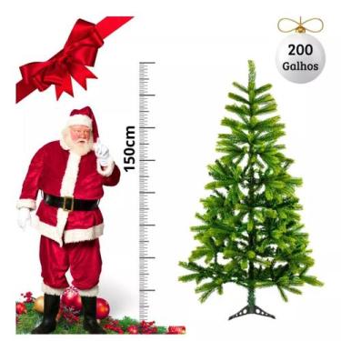 Imagem de Árvore de Natal Marine Verde Pt 200 Galhos - 150 cm - NLQT
