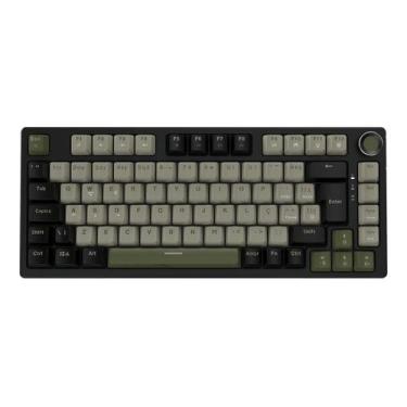 Imagem de Teclado Mecanico 75% Pcyes Arkeum - Cammo Edition - Switch Red - Akcm7