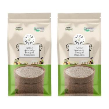 Imagem de Kit 2 Arroz Agulhinha Integral Organico 2Kg Vero Nuttri