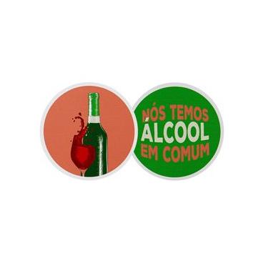 Imagem de Porta Copo Álcool Em Comum 4 Peças - Anabell