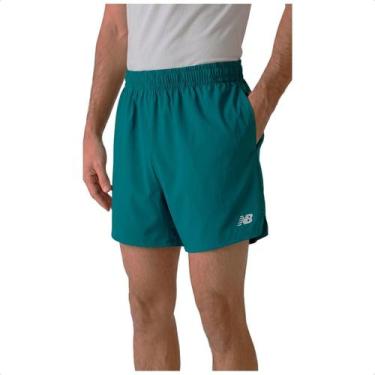 Imagem de Shorts New Balance Sport Essentials 5 Masculino, G, Verde