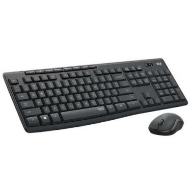 Imagem de Teclado e mouse sem fio Silent Wireless MK295 - Logitech