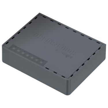 Imagem de Switch RB 760IGS HEX S L4 com 6 Portas Gigabit Layer 4 Desempenho Profissional Preto Mikrotik