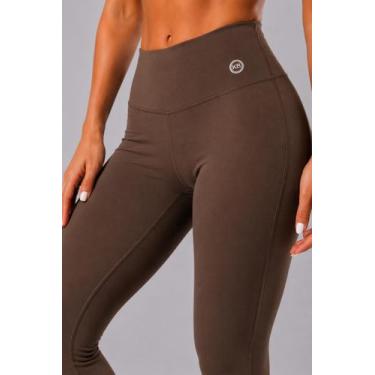 Imagem de Calça Legging para Academia, Lisa KB, FF, Cos alto, Yoga, Pilates, Con