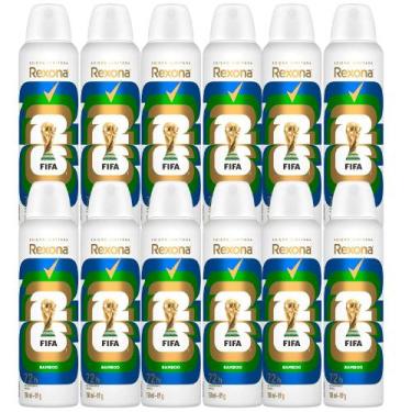 Imagem de Kit Desodorante Aerosol Rexona Bamboo 150ml - 12 Unidades