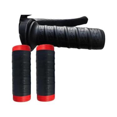 Imagem de Capas De Silicone Antiderrapantes Universais Para Guidão De Motociclet