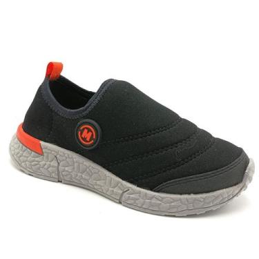 Imagem de Tênis Infantil Masculino Molekinho 2831.104, Preto, 32