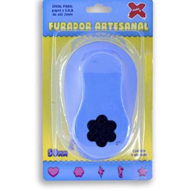 Imagem de Furador Decorado Para Papel Gigante Flor 6 Patalas 50mm - 01 Unidade, Make+, 12033, Multicor
