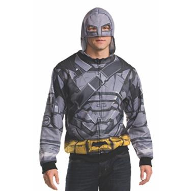 Imagem de Rubie's Moletom com capuz masculino Batman vs. Super-Homem: A Origem da Justiça, Multi, Standard