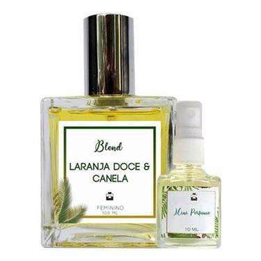 Imagem de Perfume Feminino Laranja Doce & Canela 100ml + Mini 10ml - Essência Do