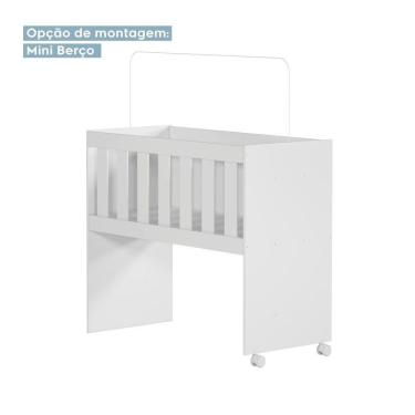 Imagem de Miniberço Multifuncional Rubi - Branco