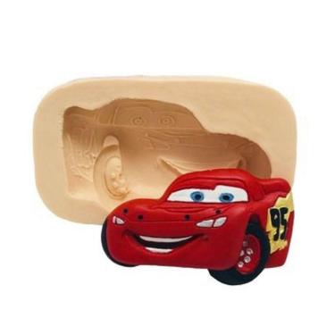 Imagem de Molde De Silicone Carros, Relâmpago Mcqueen, Resina, Confeitaria, Biscuit Molds Planet