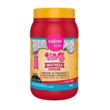Imagem de Salon Line Todecacho Maionese Matizadora Vermelhão 500g