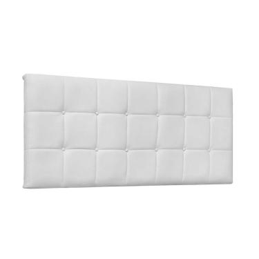 Imagem de Cabeceira Painel Verona Queen 160cm Corino Branco