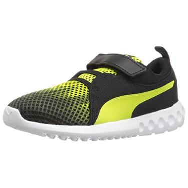 Imagem de PUMA Unisex Carson 2 Oxidized V Sneaker, Black-Red Yellow, 12 M US Little Kid