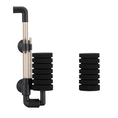Imagem de Filtro de Esponja Única de Aquário Hygger, Vem com 1 Esponja Submersível, Filtro de Canto de Espuma Submersível Silencioso para Pequeno Tanque de Peixe 5-15 galão