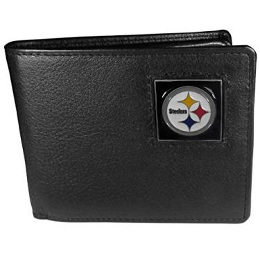 Imagem de Carteira de couro dobrável NFL Pittsburgh Steelers