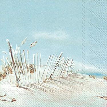 Imagem de Boston International Guardanapos de papel de 3 camadas IHR, tamanho de coquetel 20 unidades, vida na praia