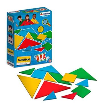 Imagem de Tangram Jogo de Raciocínio D.P. A. Detetives do Prédio Azul Xalingo