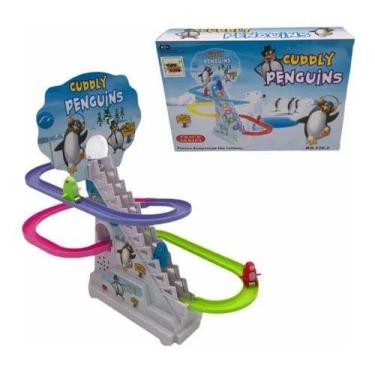 Imagem de Pistaelevador Com Som E Luz Pinguins Fofinhos - Toys