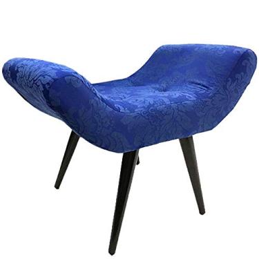 Imagem de Puff Decorativo Elegance 65 Azul Royal