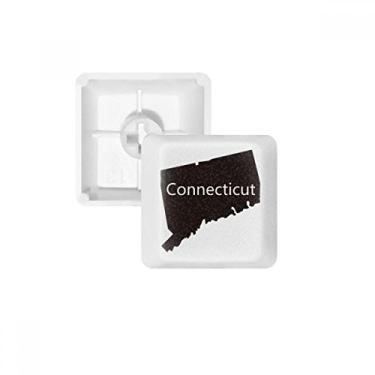 Imagem de Connectic America Kit de atualização de teclado mecânico PBT para mapa dos EUA