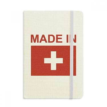 Imagem de Caderno feito na Suíça Country Love oficial de tecido capa dura diário clássico