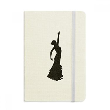Imagem de Caderno de dança Folk Performance Dancer oficial de tecido capa dura para diário clássico