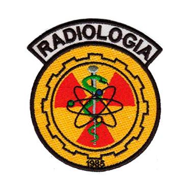Imagem de Patch Bordado - Simbolo Radiologia AP00004-468 Termocolante Para Aplicar