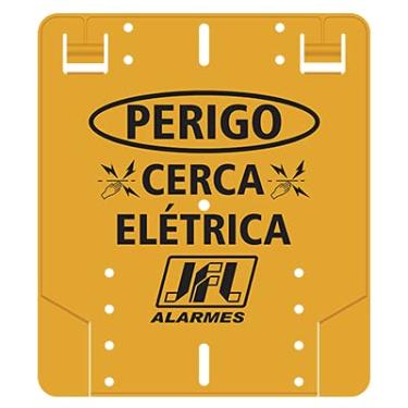 Imagem de Placa De Advertência Para Cerca Elétrica JFL