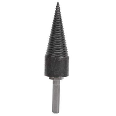 Imagem de Brocas para Rachador de Toras de Lenha Balack Haste Hexagonal Molde de Aço para Rachador de Madeira Acessórios de Perfuração 32 Mm