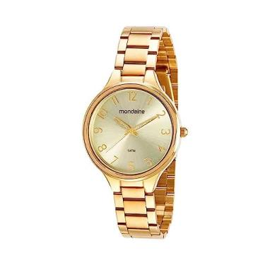Imagem de Relógio Mondaine Feminino 32418LPMVDE1 Dourado Números