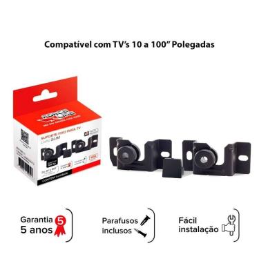 Imagem de Suporte Fixo Universal 10&quot; a 100&quot; Polegadas - Force Line