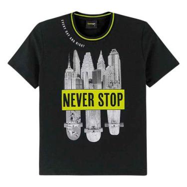 Imagem de Camiseta Infantil Lemon Never Stop Menino