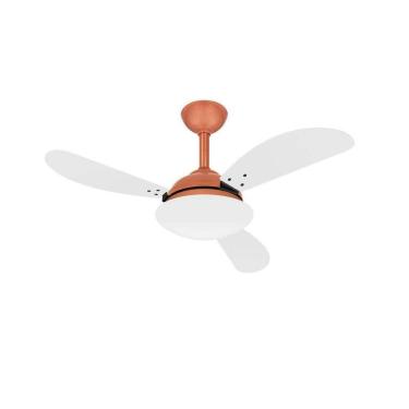 Imagem de Ventilador Teto Cobre Turbo Silencioso Fly 3 Pás Ventax 220V
