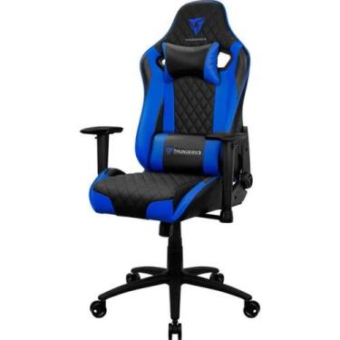 Imagem de Cadeira Gamer Thunderx3 Tgc12-Evo (Azul, Até 120Kg, Encosto E Braços A