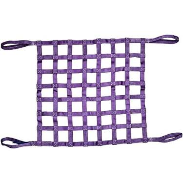 Imagem de Rede De Suspensão De Carga Rede De Carga Resistente Carga De 1 Tonelada Saco De Elevação De Carga 10cm Rede De Segurança De Malha Quadrada Para Tijolos Suspensos Indústria Logística Manuseio De Ma