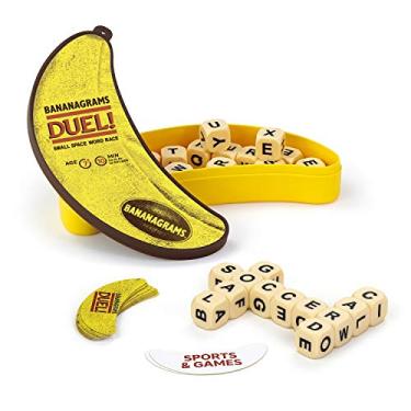 Imagem de Bananagrams Duel: Ultimate 2 Player Travel Game | Small Space Word Race