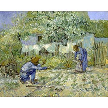 Imagem de Primeiros Passos de Vincent van Gogh - 30x38 - Tela Canvas Para Quadro