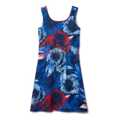 Imagem de Columbia Vestido infantil para meninas congelador II, Roselles azul-marinho colegiado, médio