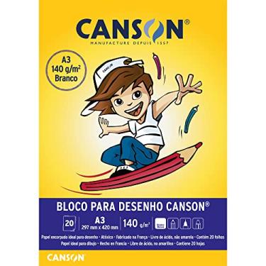 Imagem de BLOCO CANSON A3 140GR BRANCO 66667071