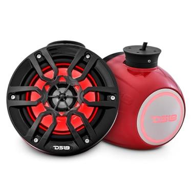 Imagem de DS18 NXL-PS6R Alto-falantes de torre de wakeboard bidirecional com luzes RGB integradas - 300 MAX - perfeito para jet skies, ideal para ATV, UTV, Jeep, lado a lado, fuzileiro naval, RZR