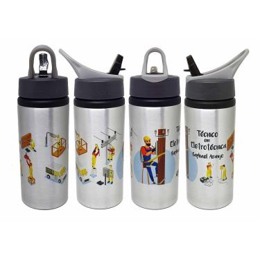Imagem de Squeeze Garrafa Personalizada Técnico de Eletrotécnica