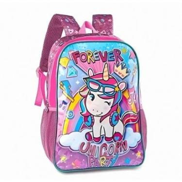 Imagem de Mochila Clio Infantil Unicornio Feminina-Feminino