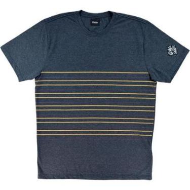 Imagem de Camiseta Masculina Oakley Linear Threads Striped Tee-Masculino