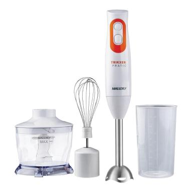 Imagem de Mixer Mallory Trikxer Pratic 3 Em 1 Mixer, Processador E Batedor Branco - 220v