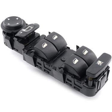 Imagem de SJKTOJWC 1Pcs Painel De Botão De Interruptor De Controle Mestre Da Janela De Energia Elétrica Esquerda Para Citroen C4 2004-2010 6554.HA 6554HA
