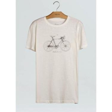 Imagem de Camiseta Osklen Organic Rough Bike Project Masculina-Masculino